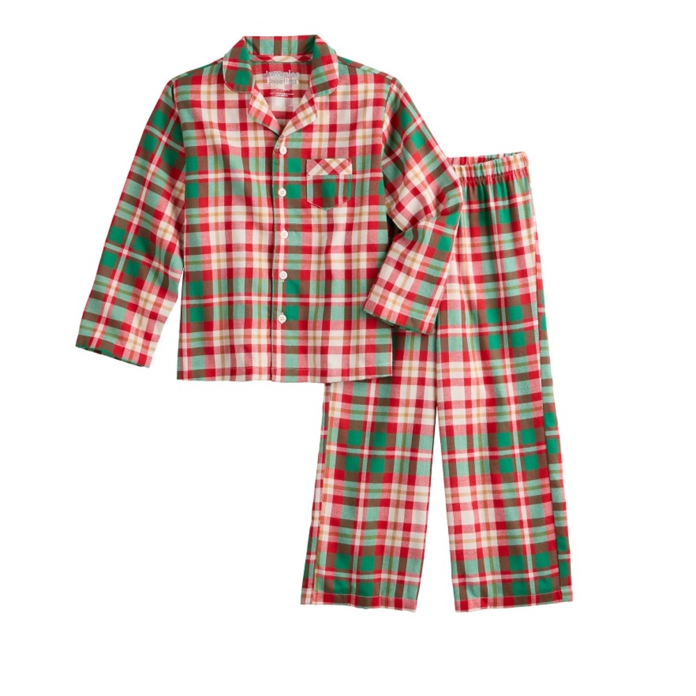 NWT Jammies for your Families toddler boy Christmas Jammies size 4t
